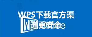 WPS下载官方渠道更安全