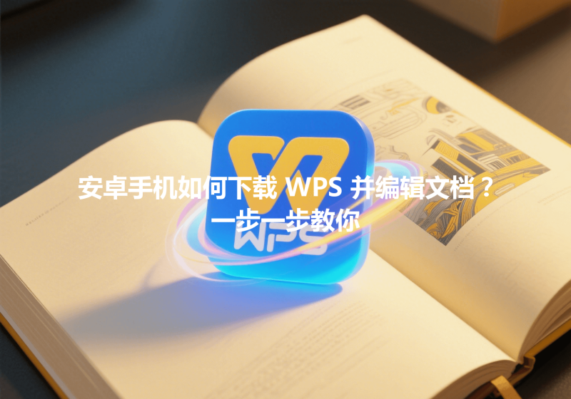 安卓手机如何下载 WPS 并编辑文档？一步一步教你 三